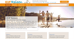Desktop Screenshot of kuf-reisen.de
